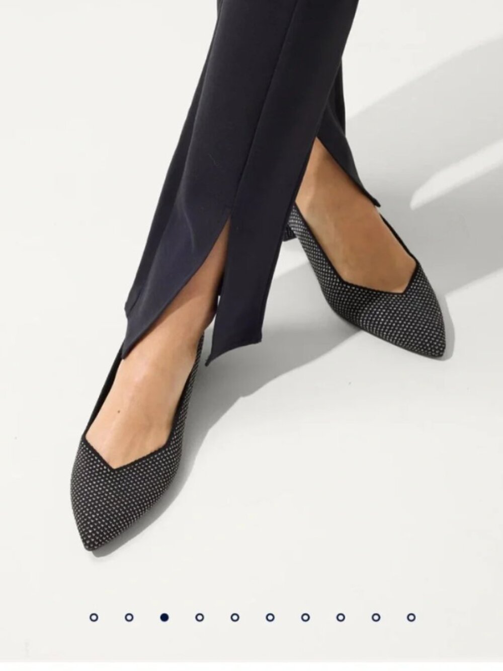 Rothy's High Point Star Studded Shoe